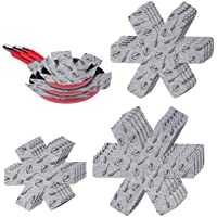 Los mejores  - flintronic 15pcs Salvamanteles de Tela no Tejidas- Protector de Olla- Sostenedor de Pote de Estera Antideslizante…